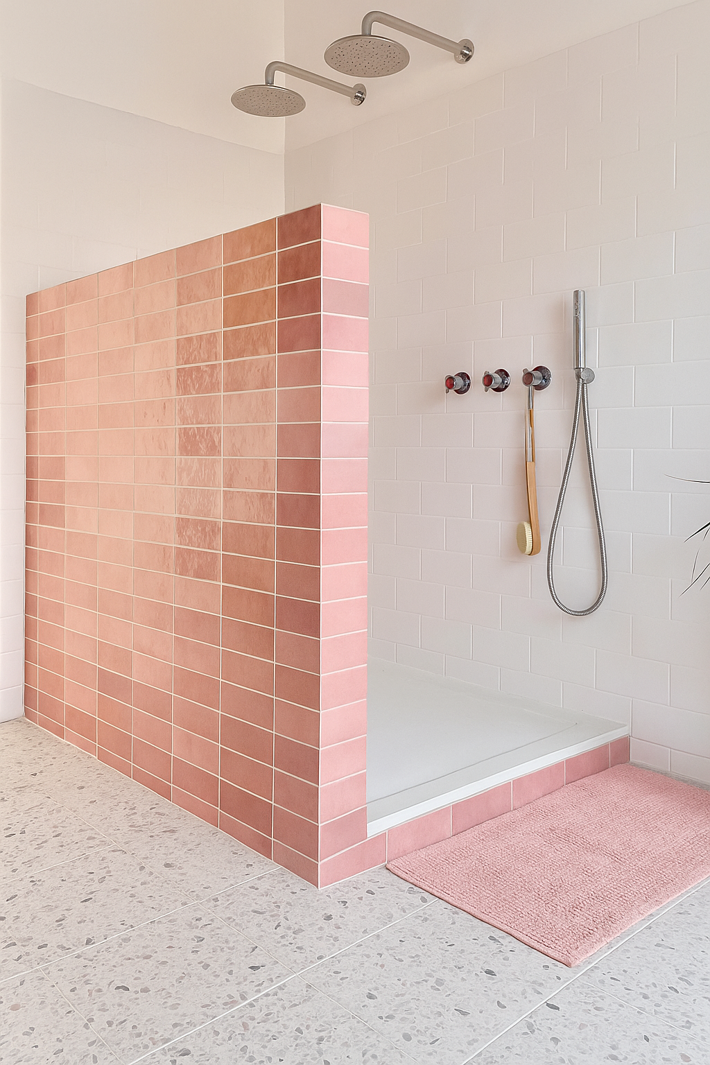 Carreaux salle de bain antidérapants ou brillants