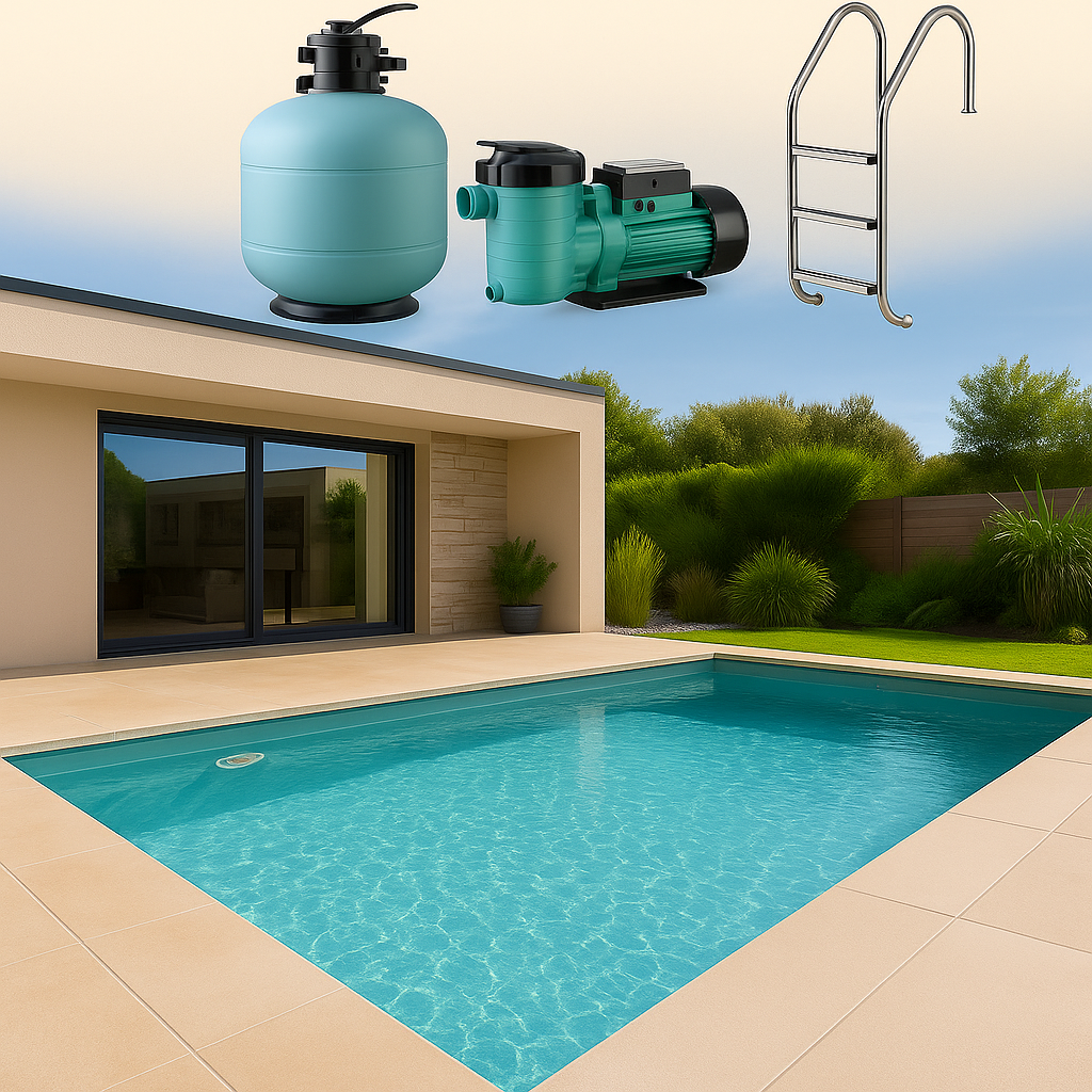 Piscine et équipements